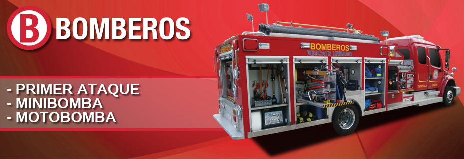 Bomberos, Primer Ataque, Minibombas, Motobombas